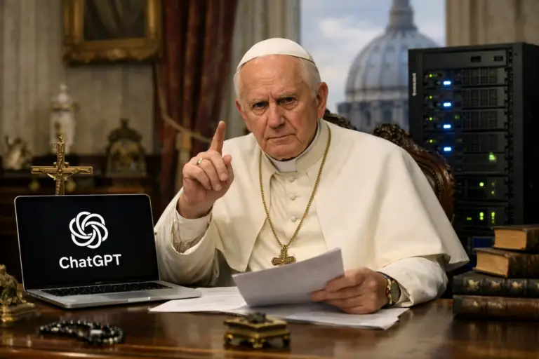 Le pape et ChatGPT